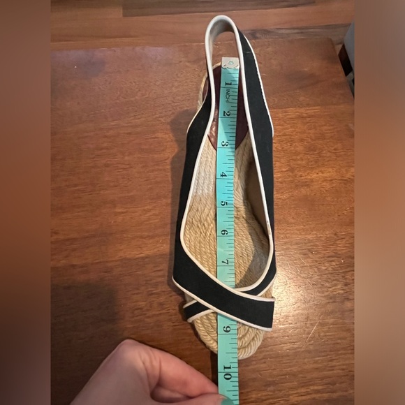 Louboutin Black Canvas Espadrille Slingback - Picture 10 of 10